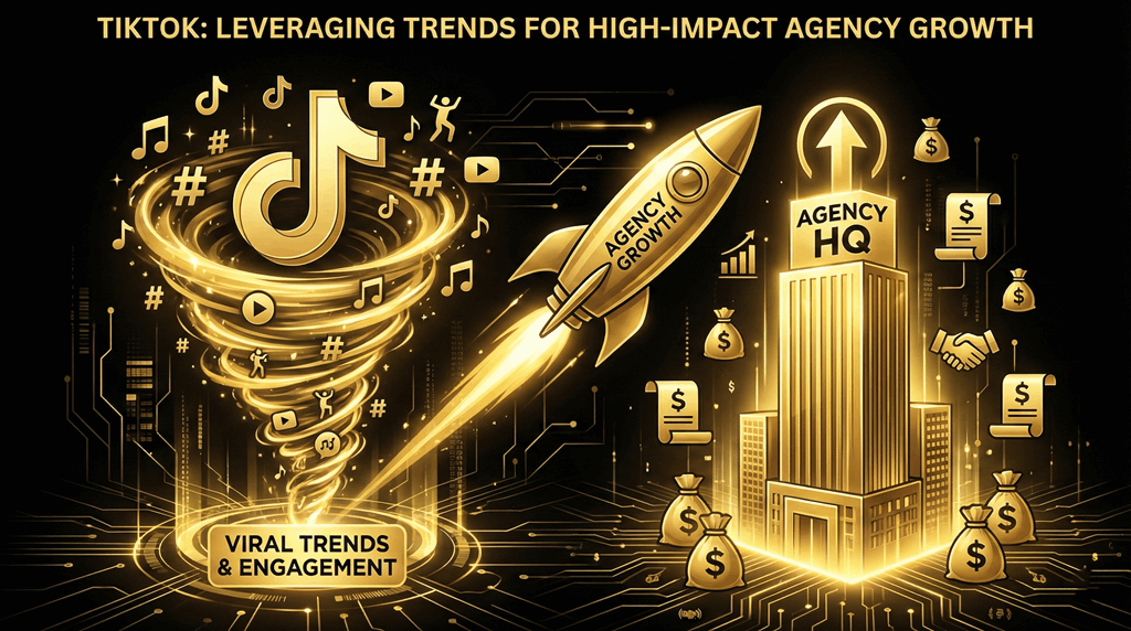 TikTok outreach concept for agencies: leveraging trends for high-impact growth.
