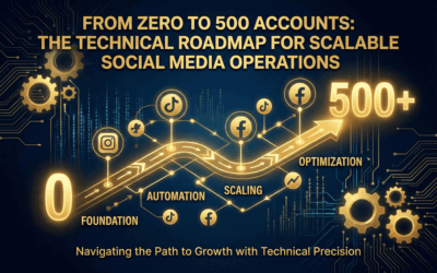 From Zero to 500 Accounts: The Technical Roadmap for Scalable Social Media Operations