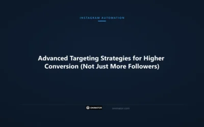 Advanced Targeting Strategies for Higher Conversion (Not Just More Followers)