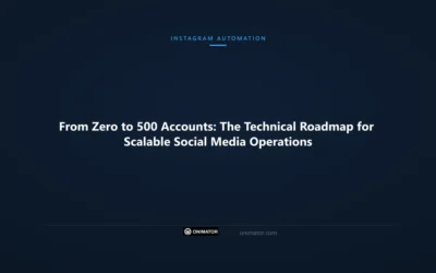 From Zero to 500 Accounts: The Technical Roadmap for Scalable Social Media Operations