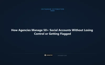 How Agencies Manage 50+ Social Accounts Without Losing Control or Getting Flagged