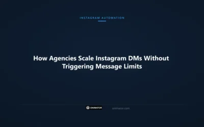 How Agencies Scale Instagram DMs Without Triggering Message Limits