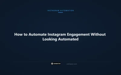 How to Automate Instagram Engagement Without Looking Automated