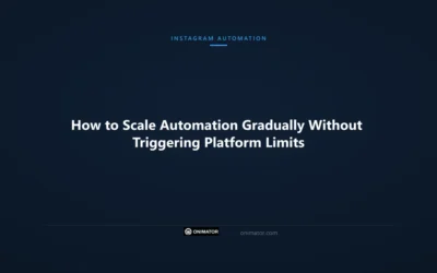 How to Scale Automation Gradually Without Triggering Platform Limits