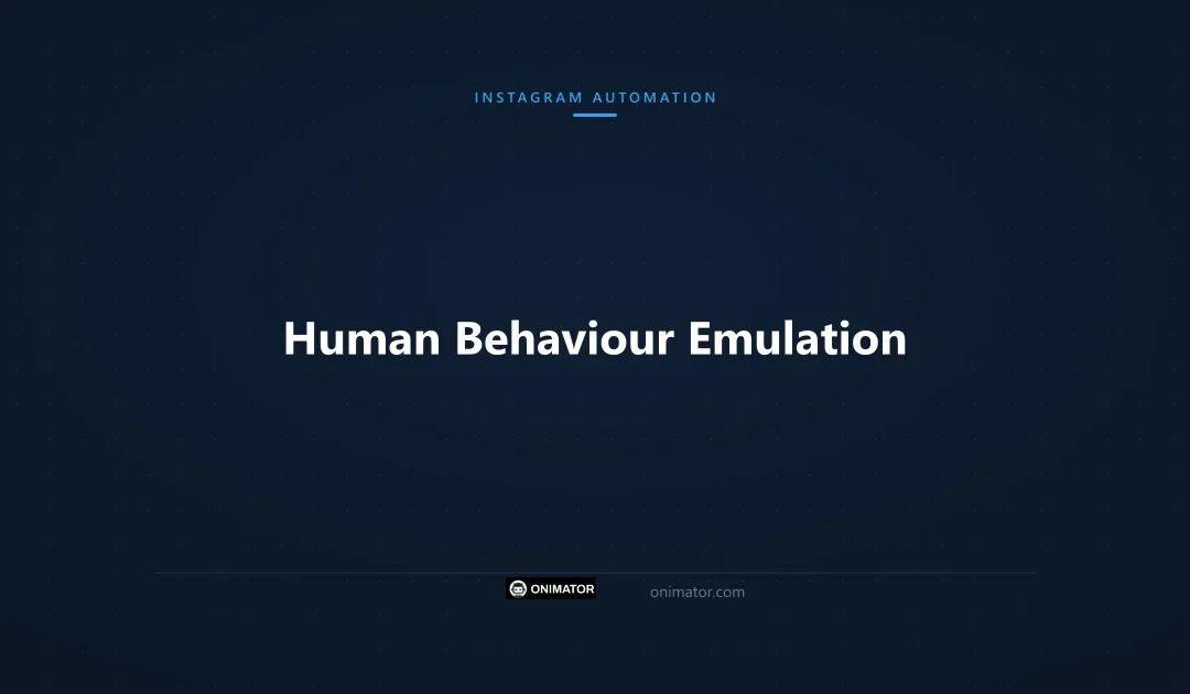 Human Behaviour Emulation
