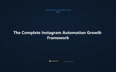 The Complete Instagram Automation Growth Framework