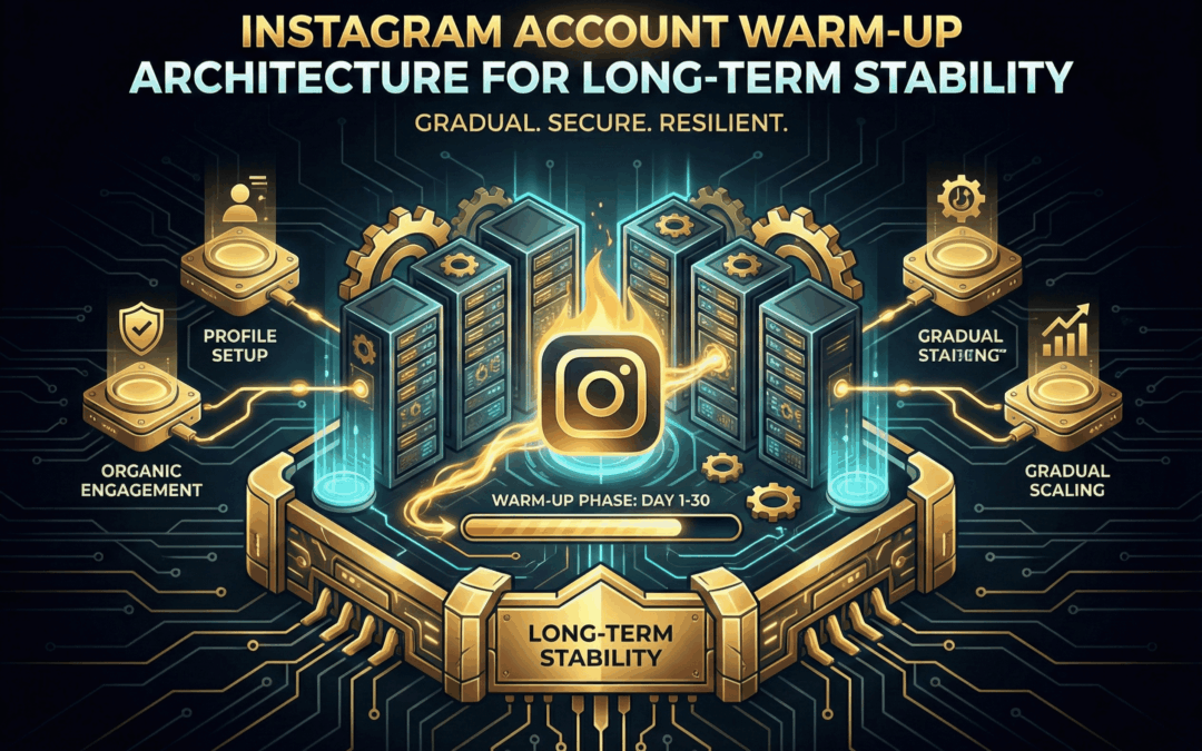 Instagram Account Warm-Up Architecture for Long-Term Stability