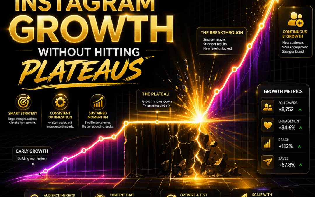How to Maintain Instagram Growth Without Hitting Plateaus