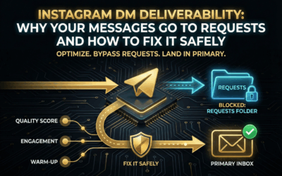 Instagram DM Deliverability: Why Your Messages Go to Requests and How to Fix It Safely