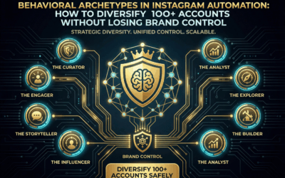Behavioral Archetypes in Instagram Automation: How to Diversify 100+ Accounts Without Losing Brand Control