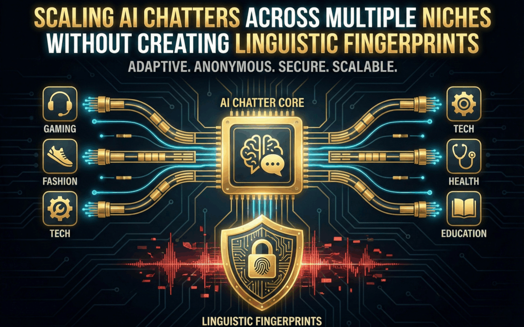 Scaling AI Chatters Across Multiple Niches Without Creating Linguistic Fingerprints