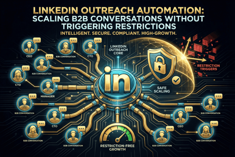 LinkedIn Outreach Automation: Scaling B2B Conversations Without Triggering Restrictions